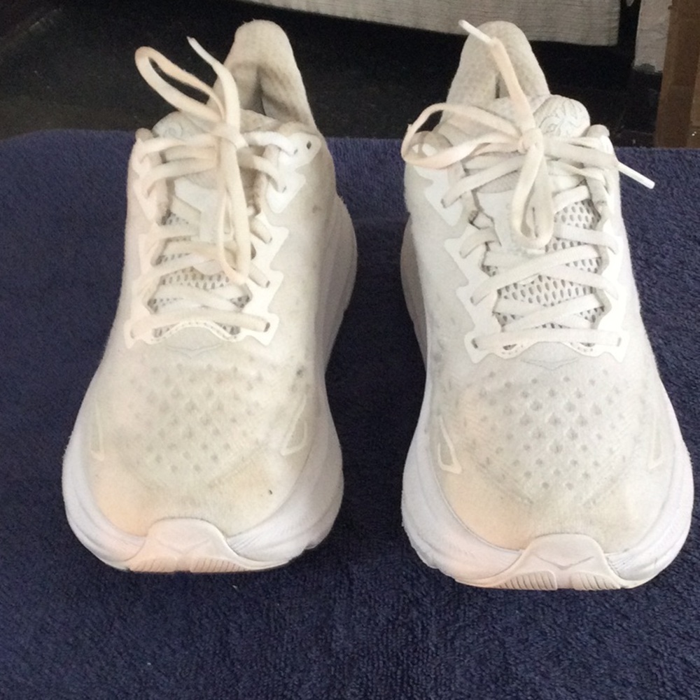 Women’s White Lace-Up Athletic Sneakers